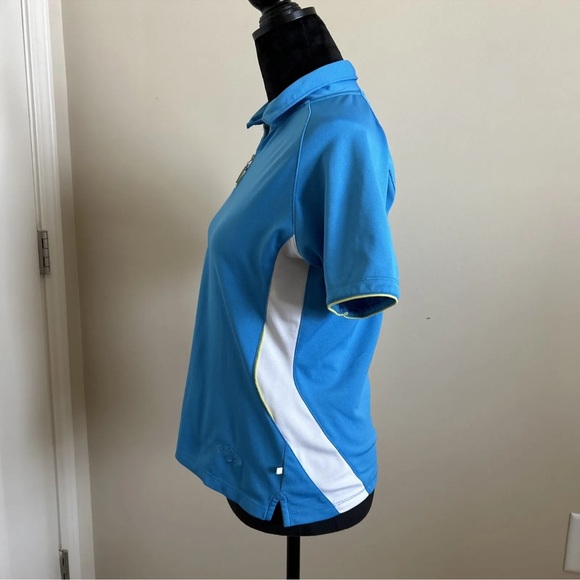 Callaway Women’s Golf Polo Shirt Light Blue Size Medium EUC - Picture 6 of 6